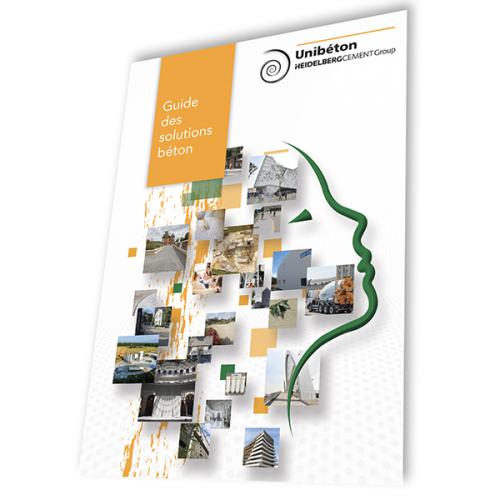 Création et réalisation du Guide des solutions béton Unibéton - Groupe Heidelberg Materials